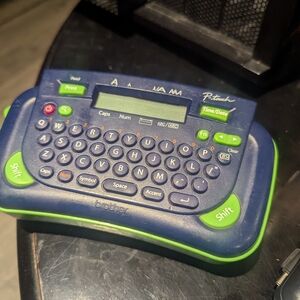 Brother P-touch Label Maker in Blue and Green